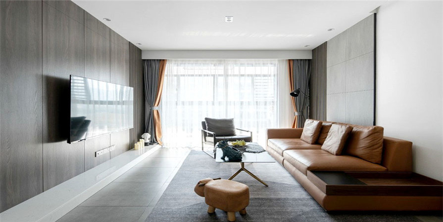 esball现代简约风格客厅 (1)