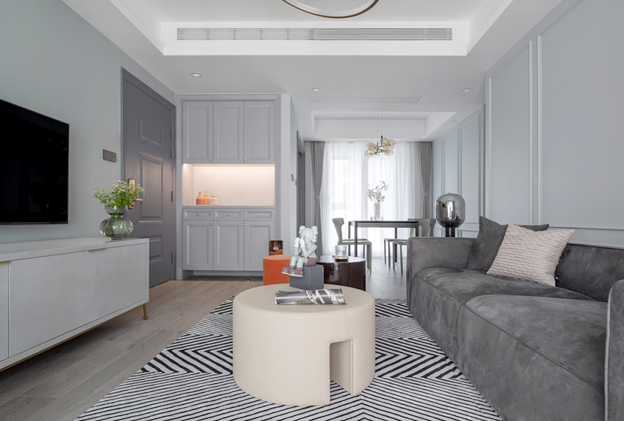 esball现代简约风格客厅