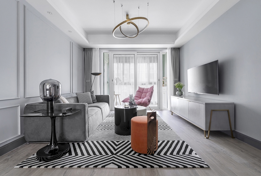 esball现代简约客厅