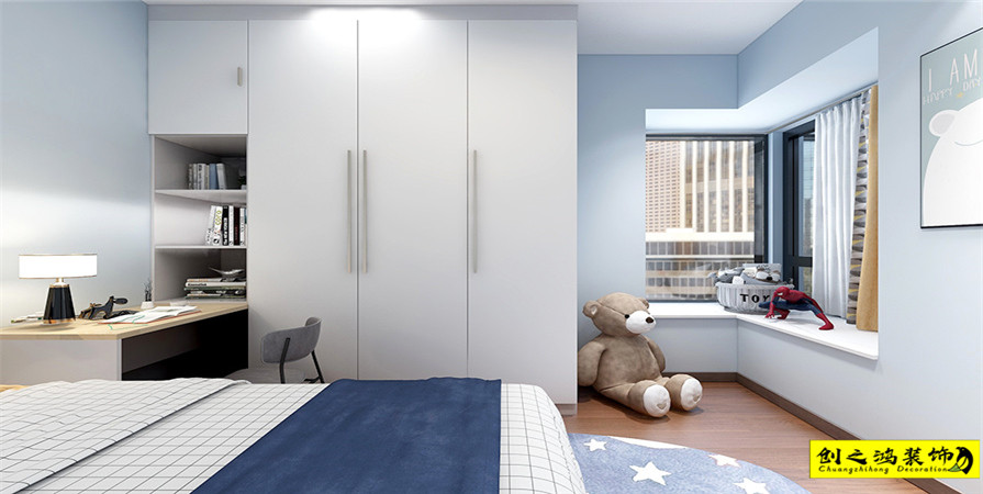 汇智俊园133㎡新中式风格装修案例