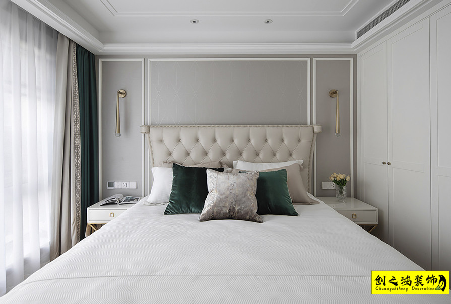 半包装修二手房装修天津装修公司esball卧室 (3)