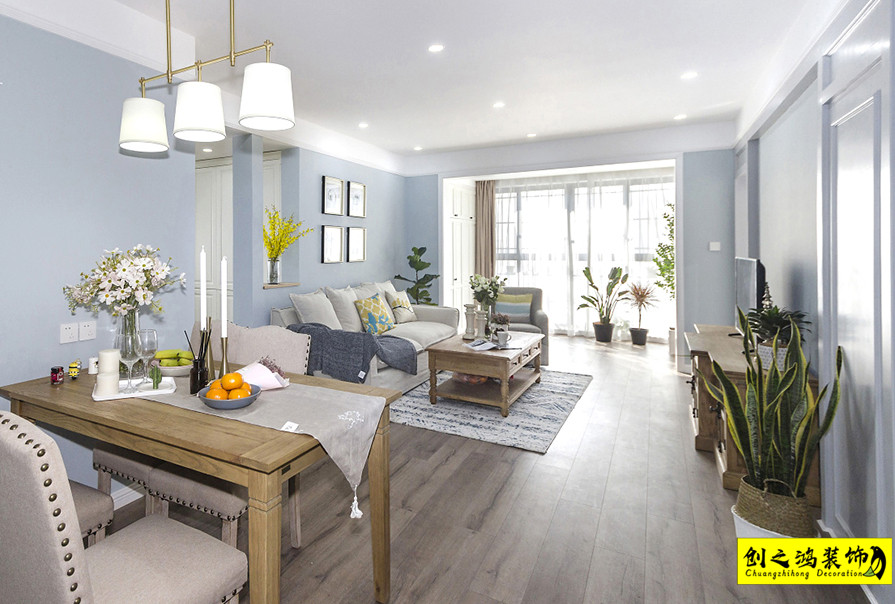 半包装修二手房装修天津装修公司esball客厅