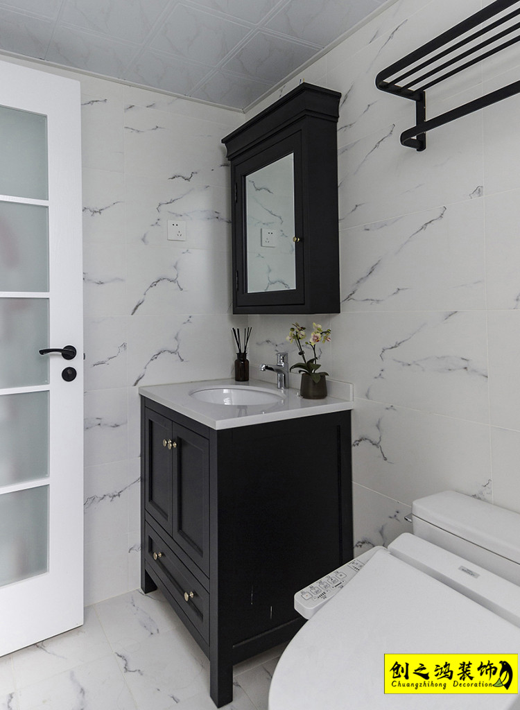 半包装修二手房装修天津装修公司esball卫生间 (2)