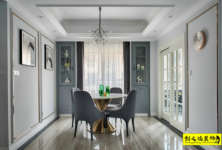 半包装修二手房装修天津装修公司esball餐厅 (1)