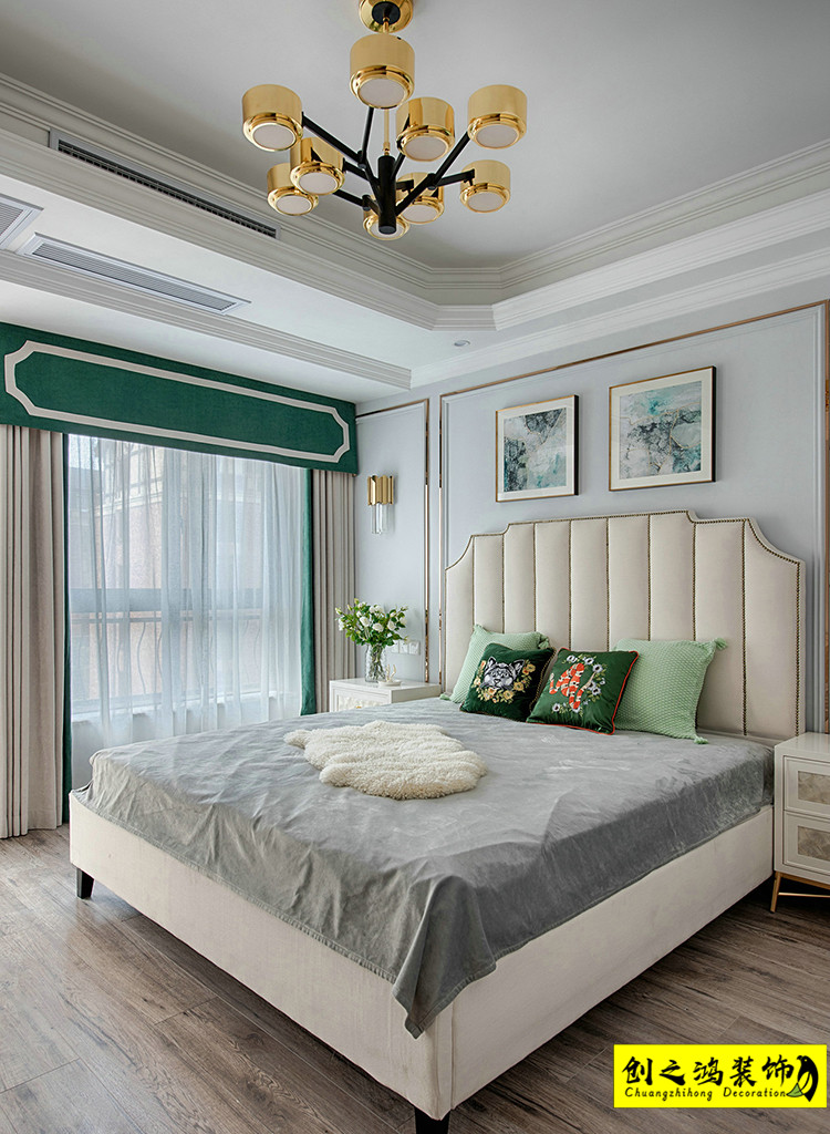 半包装修二手房装修天津装修公司esball卧室 (2)