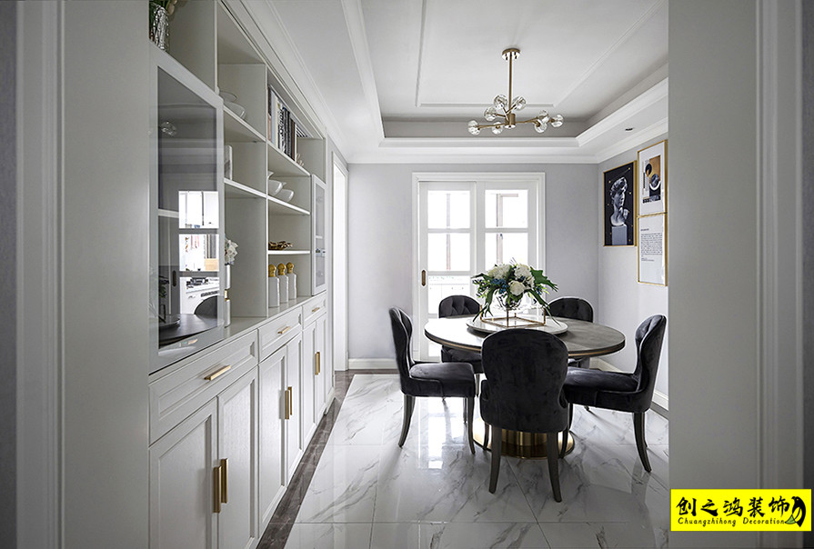 半包装修二手房装修天津装修公司esball餐厅 (1)