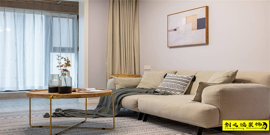 理想城133㎡北欧风格装修案例