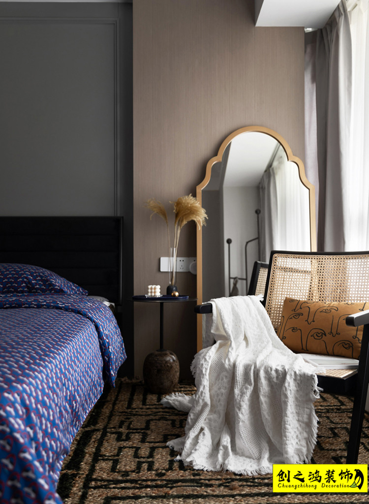 新房装修大包装修天津装修公司esball卧室 (1)