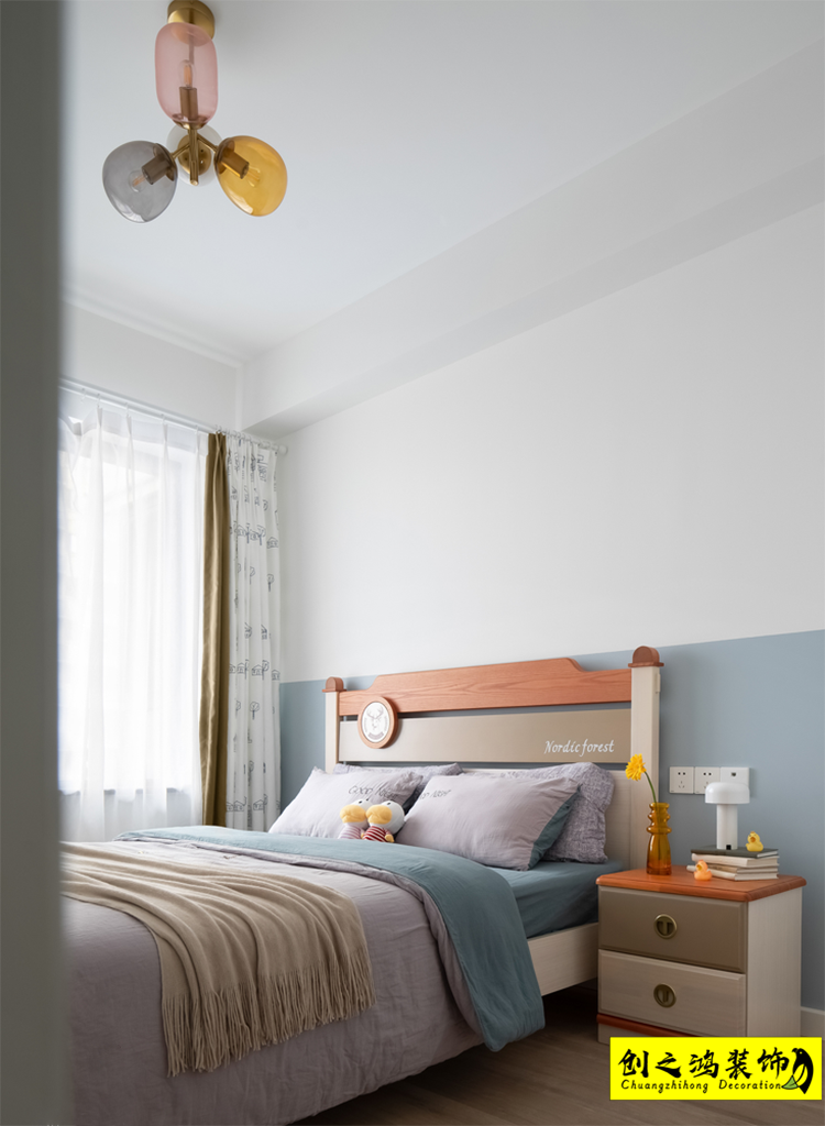 大包装修新房装修天津装修公司esball卧室 (3)