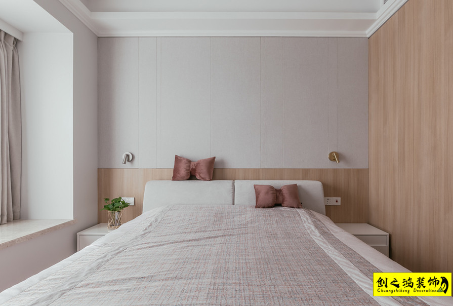 半包装修天津装修公司esball装饰卧室 (1)