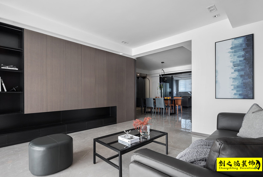 半包装修二手房装修天津装修公司esball装饰客厅 (1)