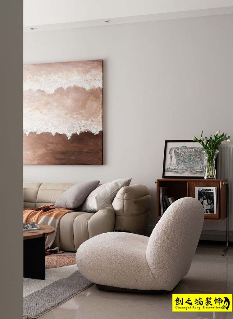 半包装修二手房装修天津装修公司esball装饰客厅 (3)