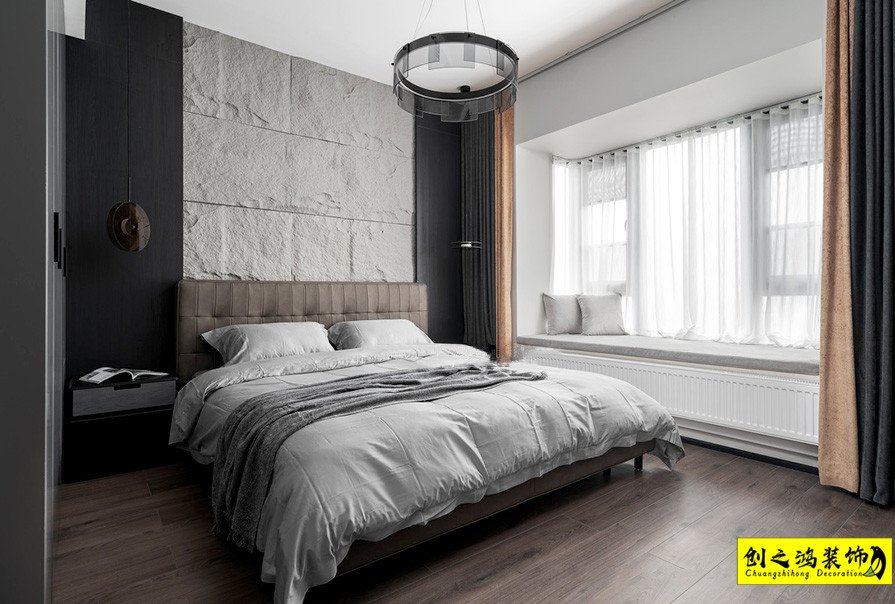 半包装修二手房装修天津装修公司esball装饰卧室 (3)