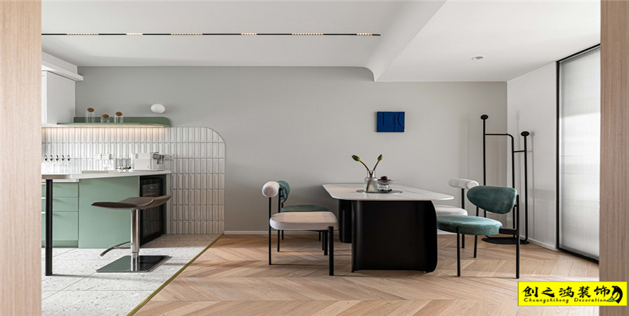 首创大河宸章91㎡现代简约风格装修案例