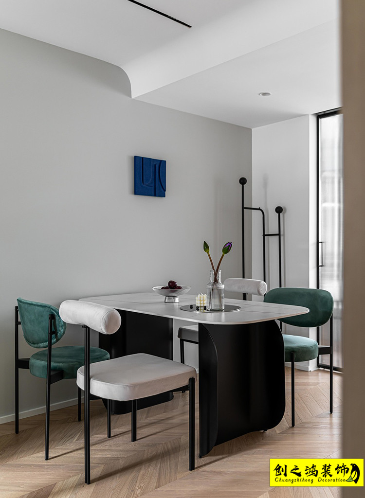 半包装修二手房装修天津装修公司esball装饰餐厅 (1)