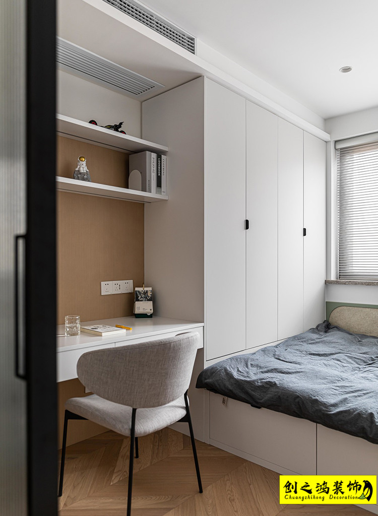 半包装修二手房装修天津装修公司esball装饰卧室 (1)