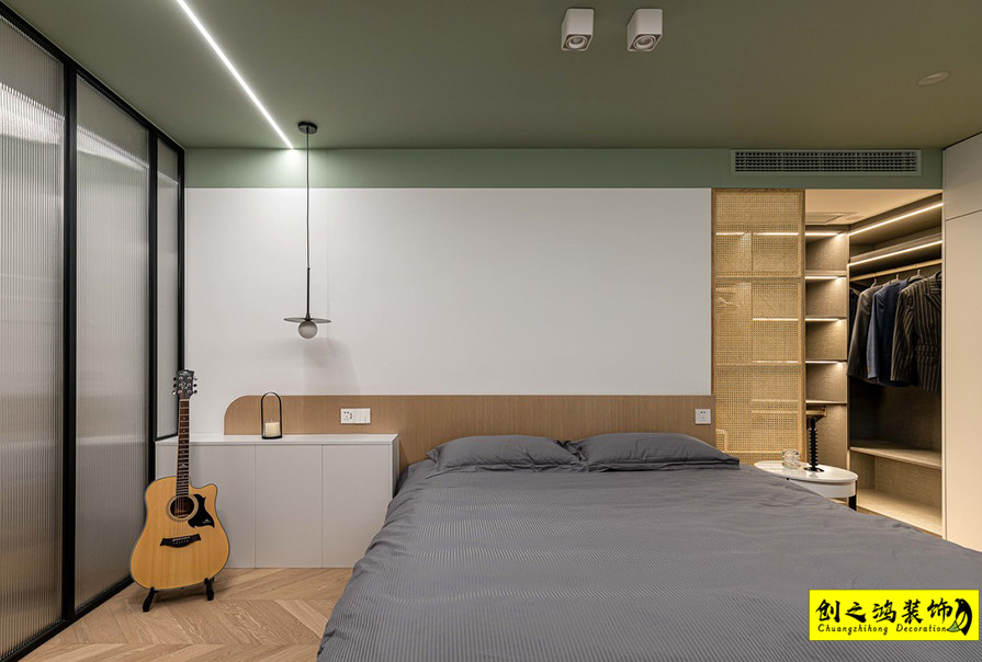 半包装修二手房装修天津装修公司esball装饰卧室 (3)