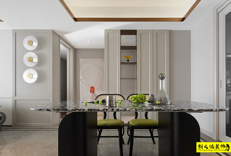 大包装修新房装修天津装修公司esball装饰餐厅 (1)