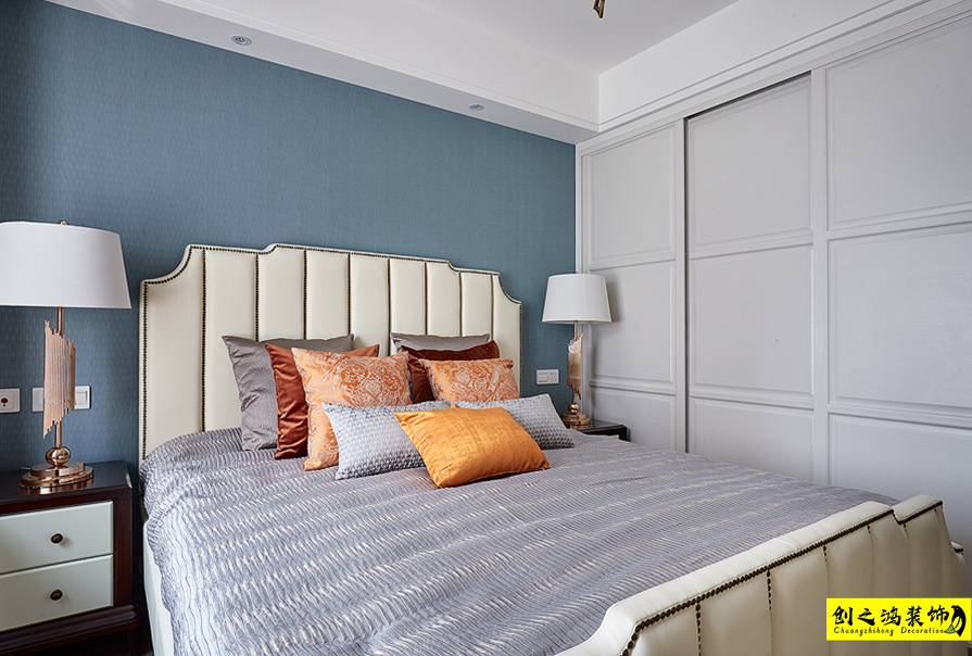 大包装修新房装修天津装修公司esball装饰卧室 (1)