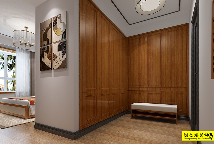 大包装修新房装修天津装修公司esball装饰衣帽间