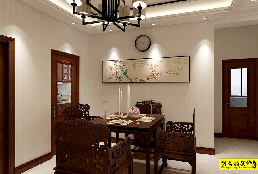 大包装修新房装修天津装修公司esball装饰餐厅