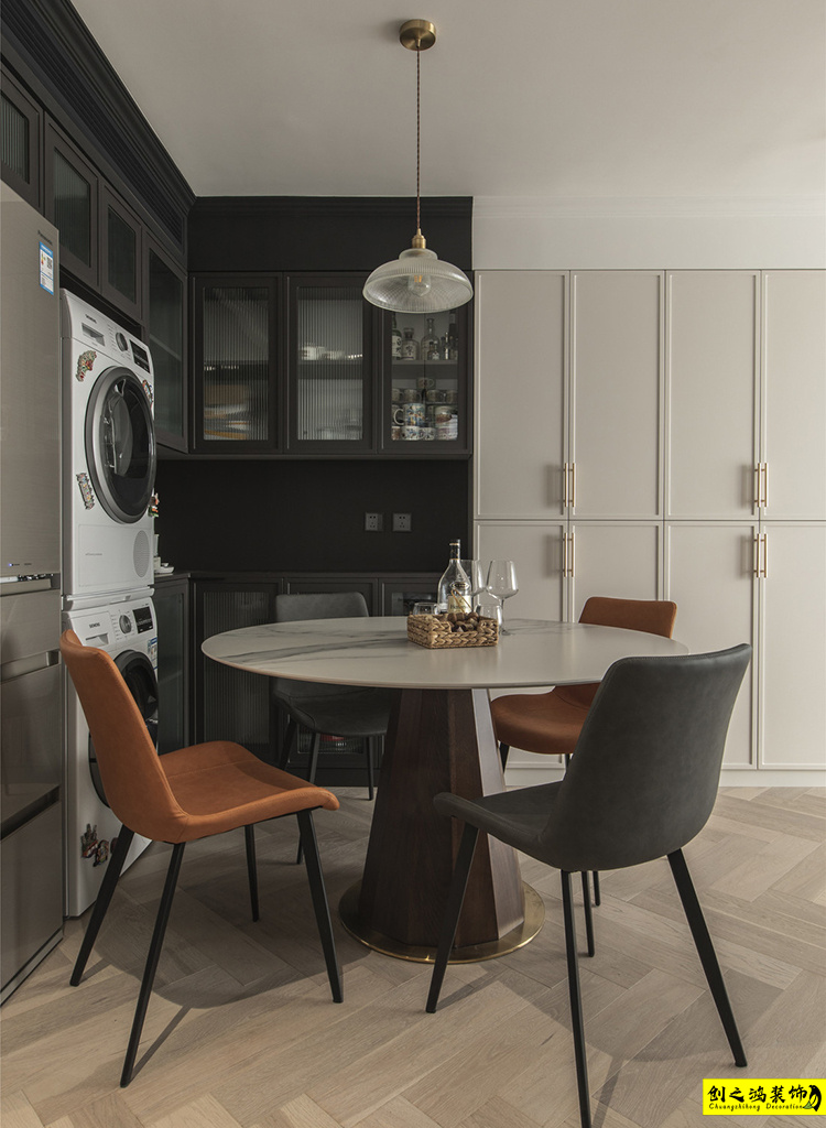 新房装修半包装修天津装修公司esball装饰餐厅