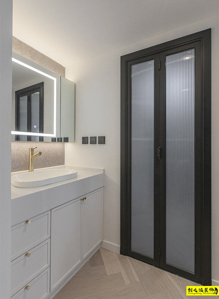 新房装修半包装修天津装修公司esball装饰卫生间 (2)