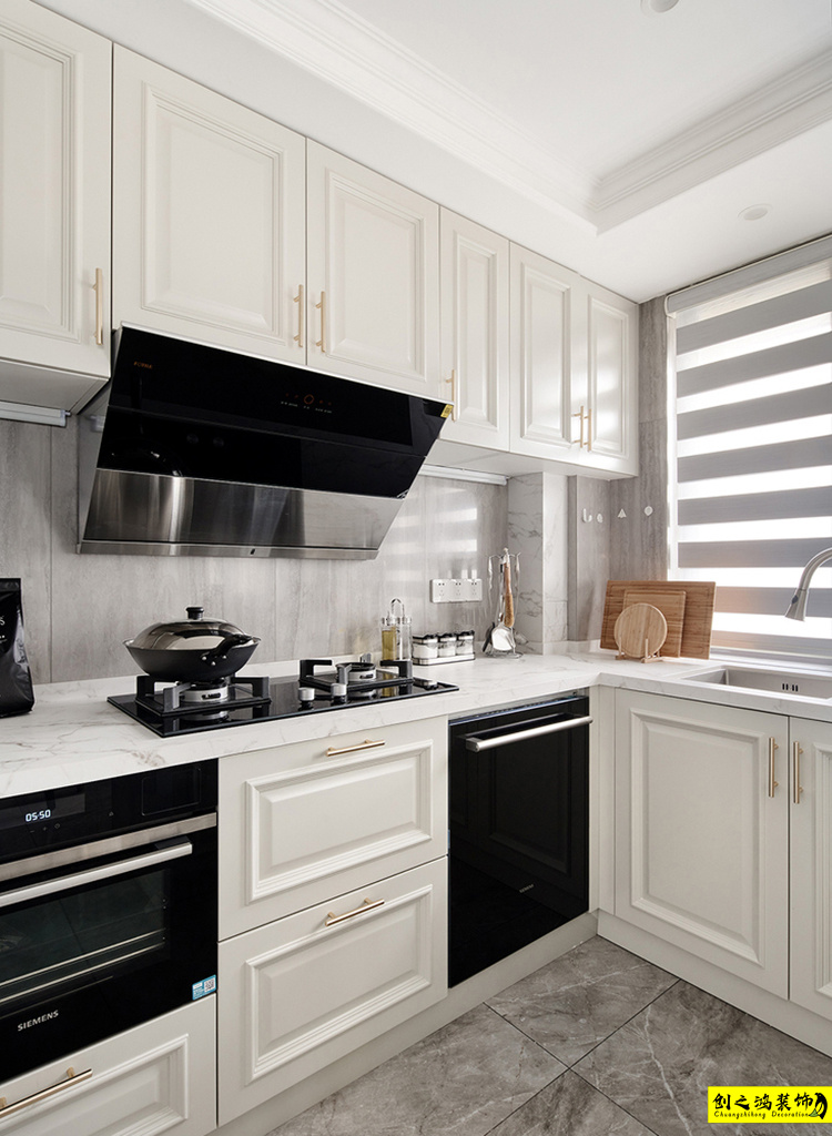 二手房装修半包装修天津装修公司esball装饰厨房