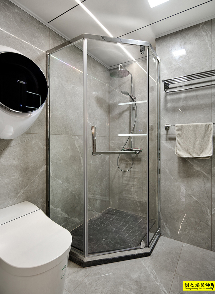 二手房装修半包装修天津装修公司esball装饰卫生间 (2)