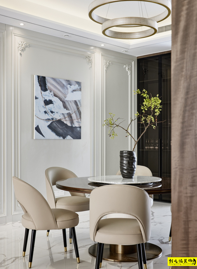 半包装修大包装修天津装修公司esball装饰餐厅 (1)