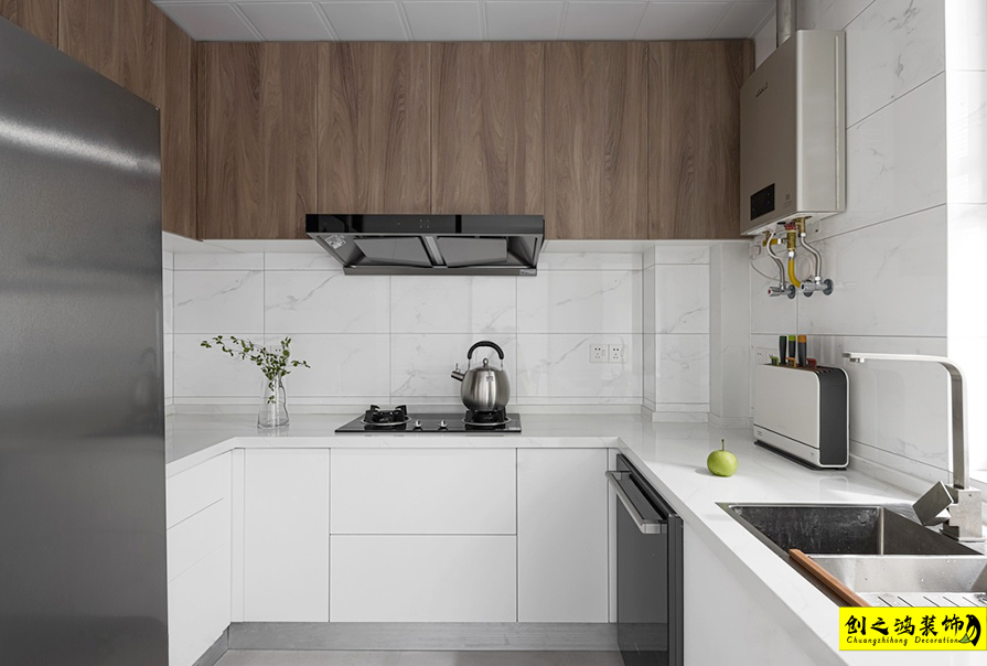 半包装修大包装修天津装修公司esball装饰厨房