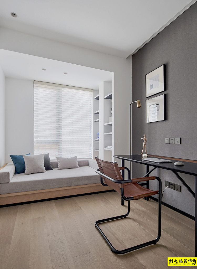 半包装修大包装修天津装修公司esball装饰书房