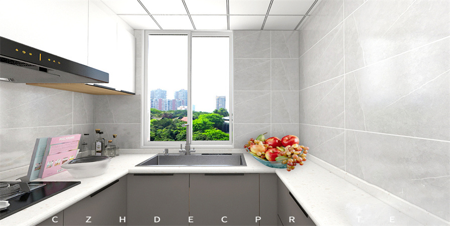 大运河府104㎡现代简约风格装修案例