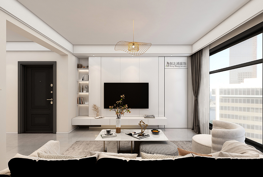 御江台装修效果图,御江台北欧风格装修效果图