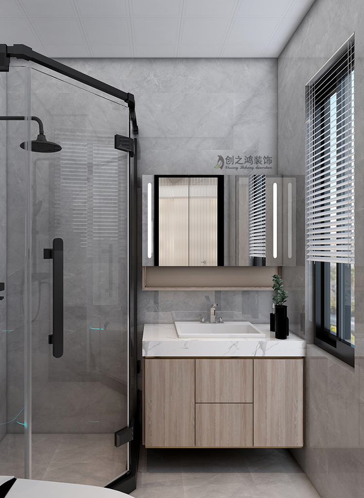 御江台装修效果图,御江台北欧风格装修效果图