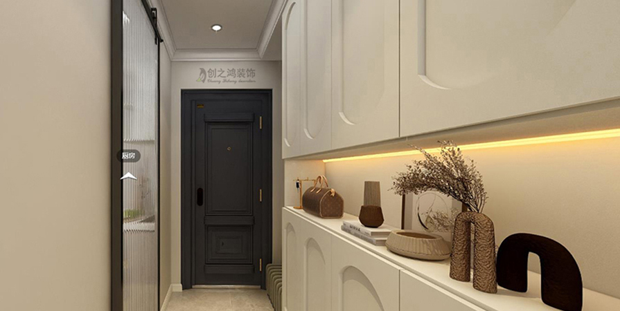 盛皓南苑88㎡宜家原木装修实景效果图