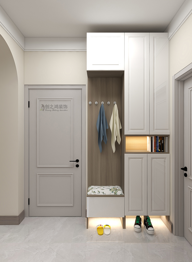 esball装饰走廊装修实景图