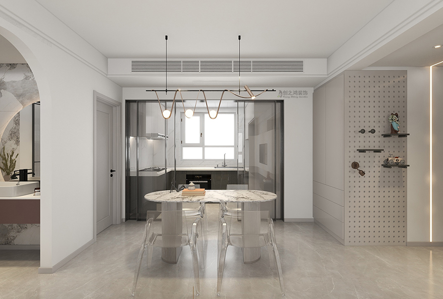 esball装饰餐厅装修效果图