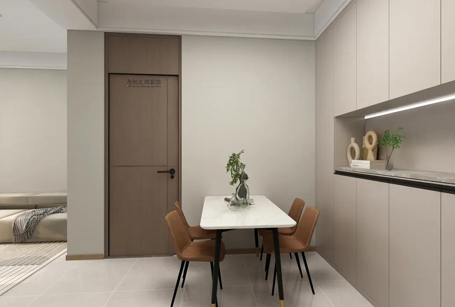 esball装饰餐厅装修实景图