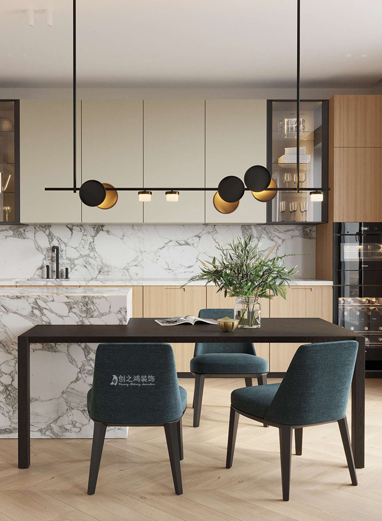 esball装饰餐厅装修效果图