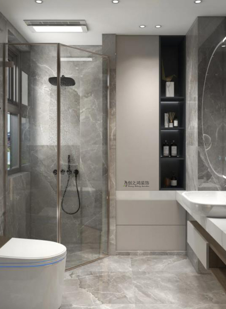 esball装饰卫生间装修实景图