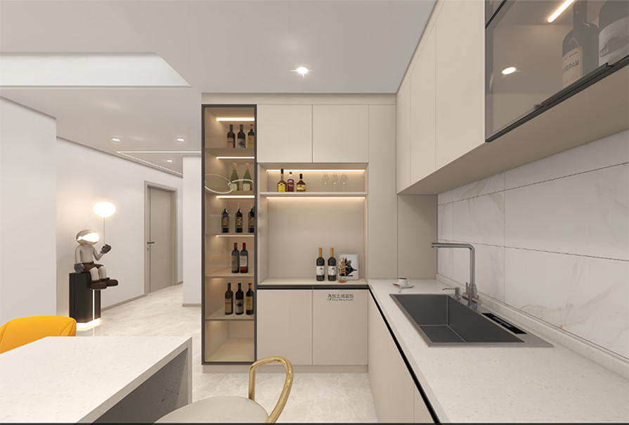 esball装饰餐厅装修实景图