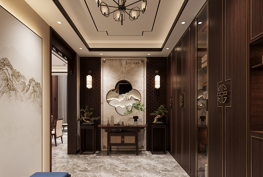 esball装饰玄关装修实景图