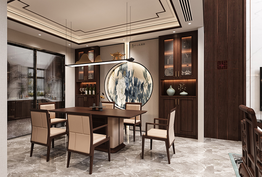esball装饰餐厅装修设计图
