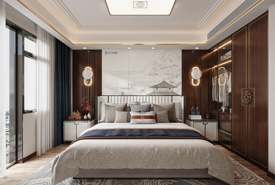 esball装饰次卧装修实景图