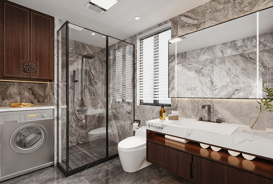 esball装饰卫生间装修实景图