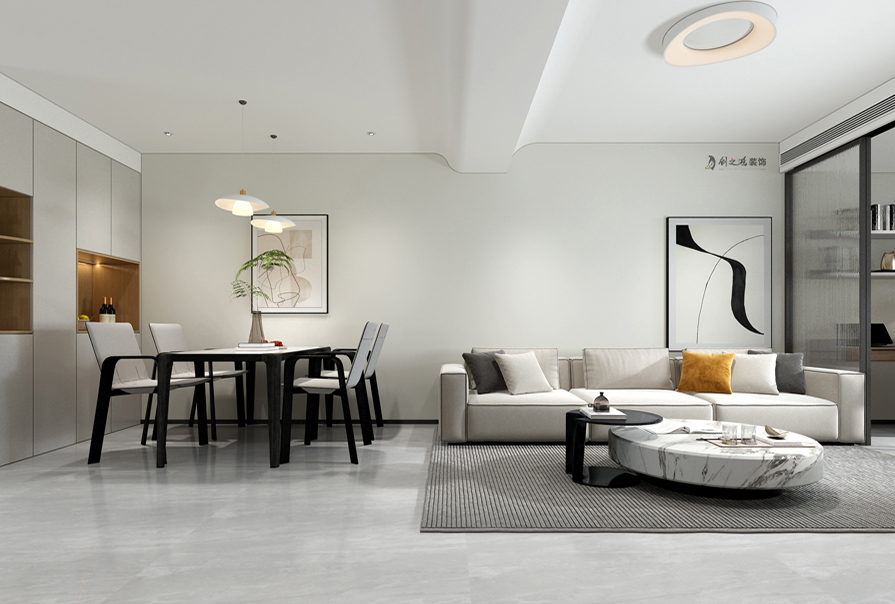 esball装饰客餐厅效果图