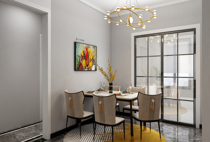 esball装饰餐厅装修效果图