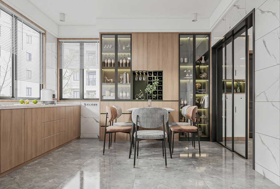 esball餐厅厨房装修效果图