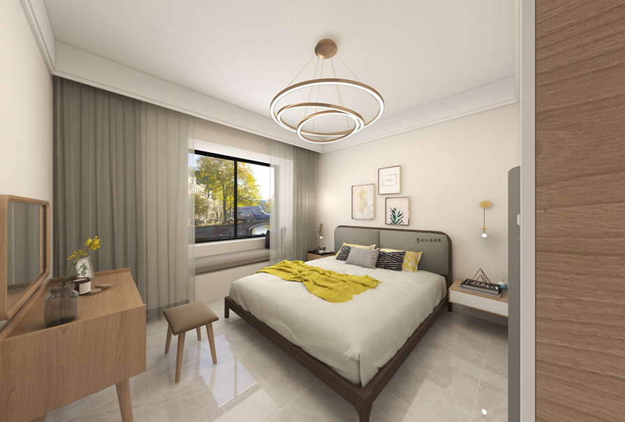 esball装饰客厅主卧装修效果图